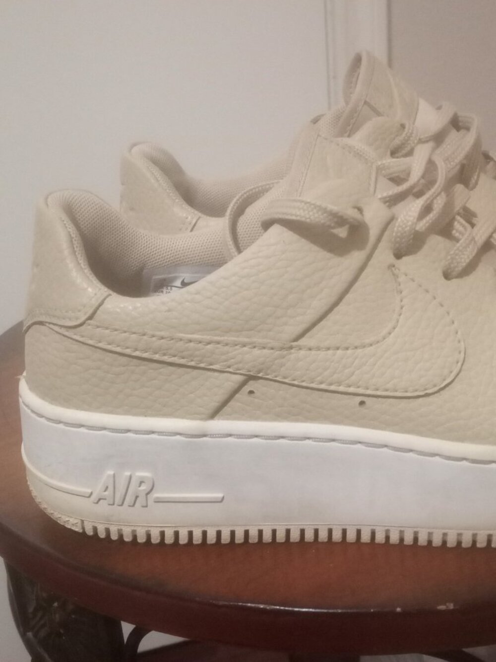 Nike Sneakers Womens Size 8 AF1 Sage Low 2 Desert Ore White CT0012 200 Shoes - Picture 4 of 14